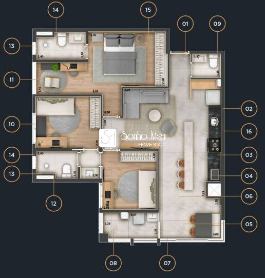 Apartamento, 84 m² - Foto 52