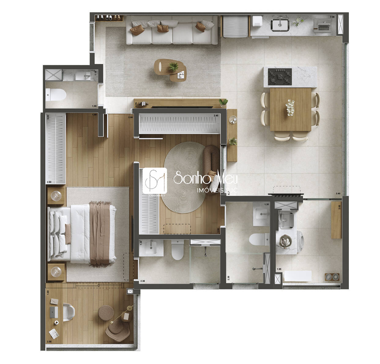 Apartamento, 2 quartos, 71 m² - Foto 20