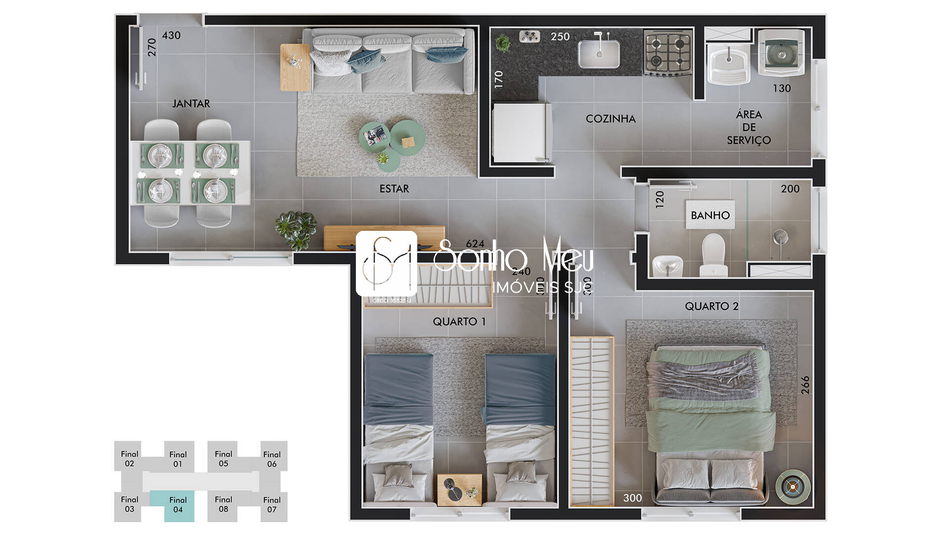 Apartamento, 2 quartos, 46 m² - Foto 20